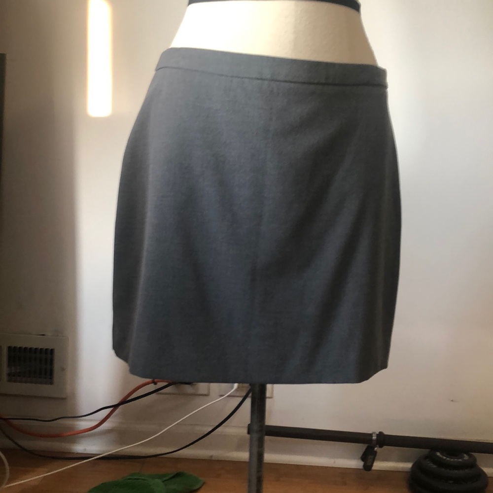 express skirt (matches gray suit jacket)